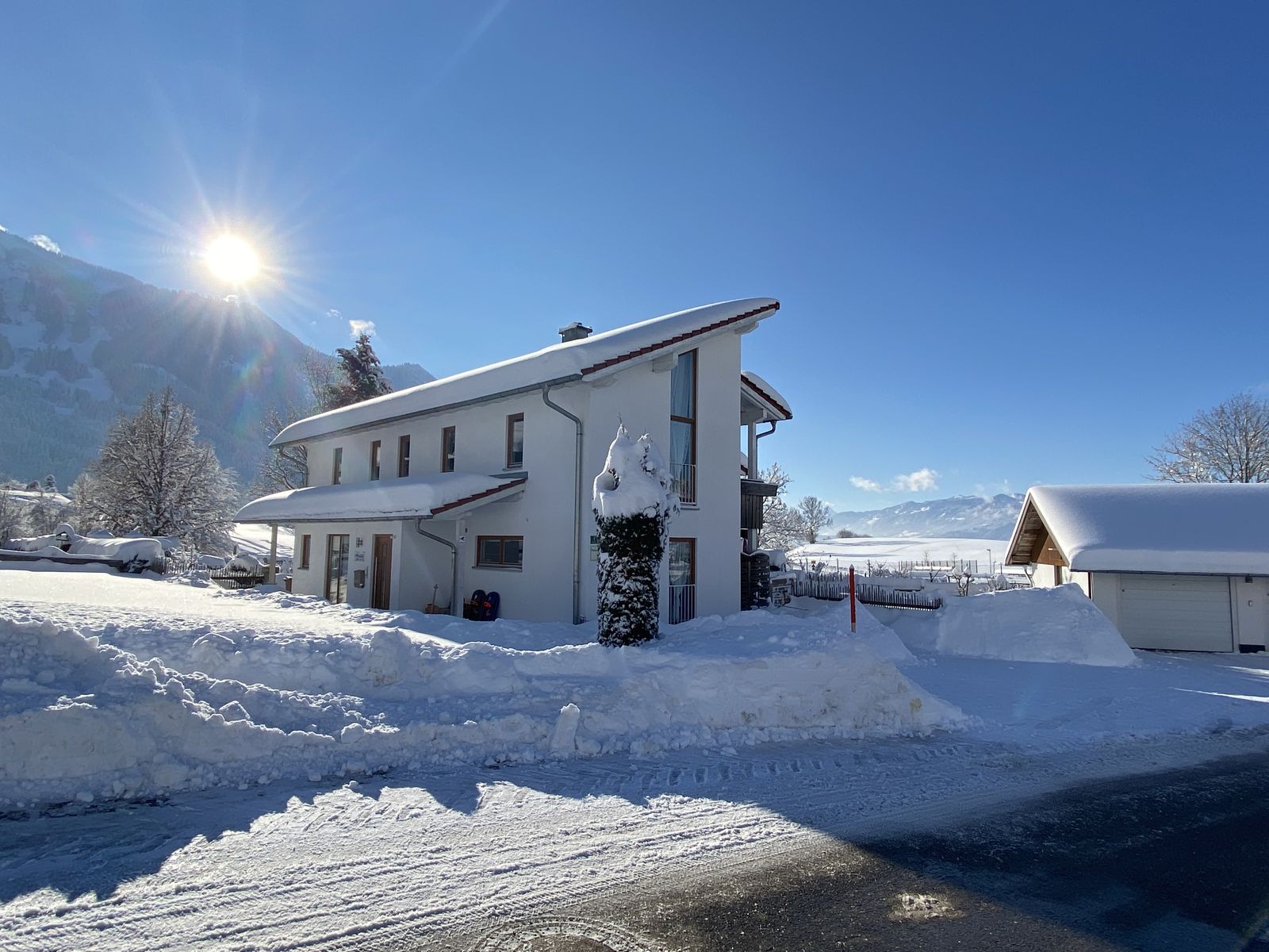 Ferienwohnung Hausansicht 