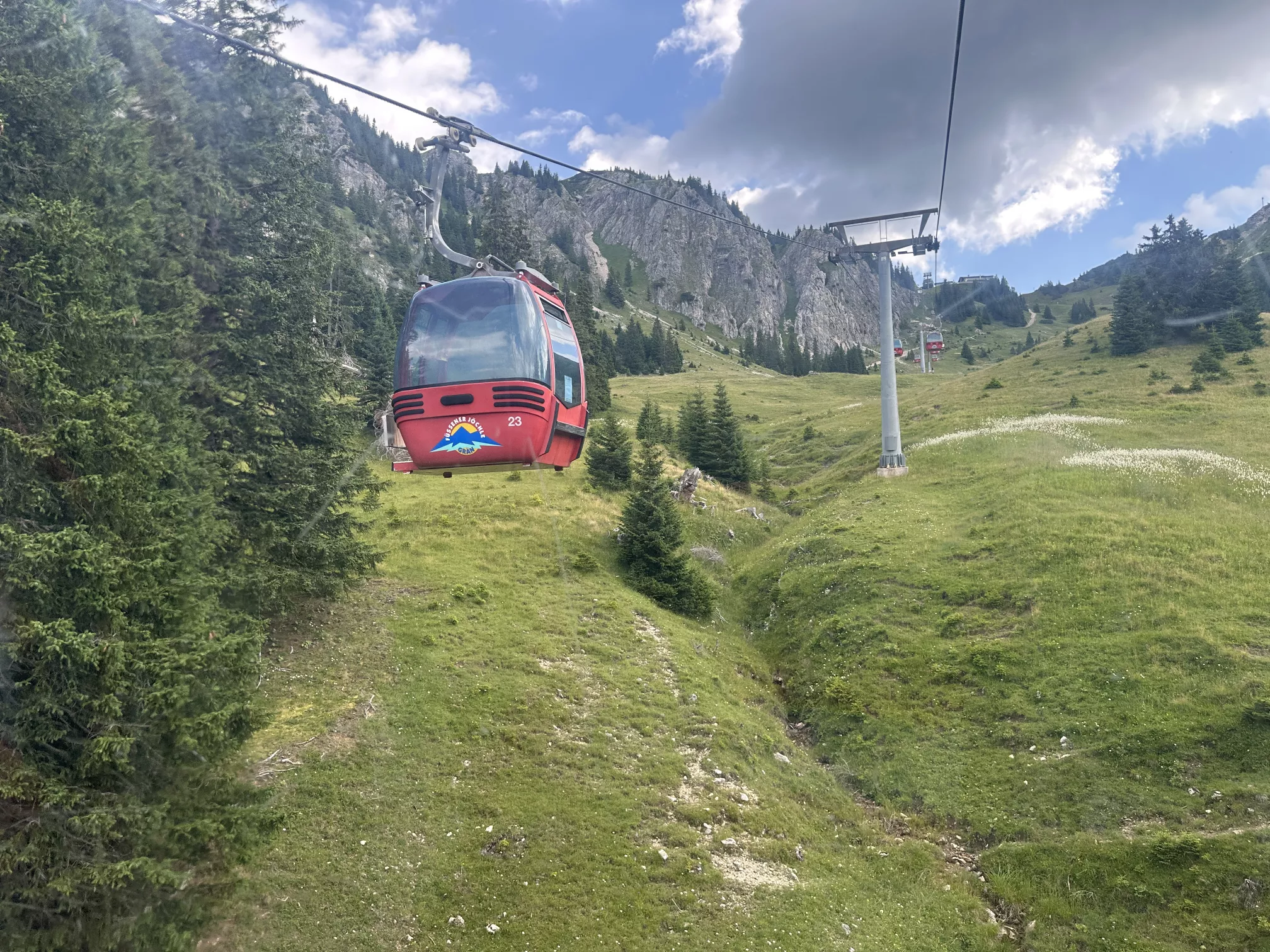 Sonnenbergbahn Grän Tannheimer Tal